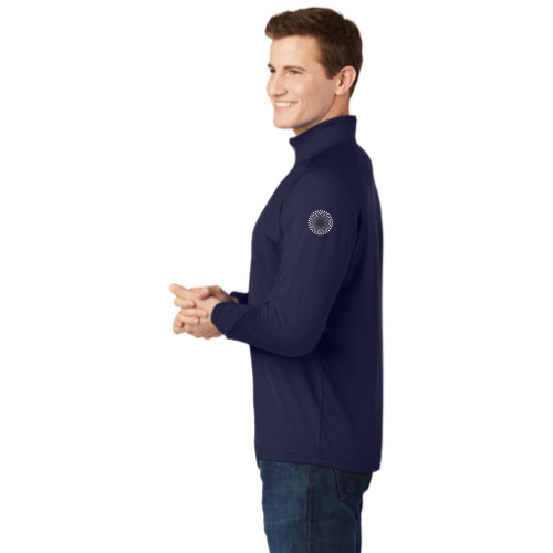 SEEDPG - Sport-Tek Men's Sport-Wick Stretch 1/2-Zip Pullover