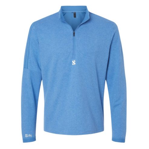 SIFT - Men's 3-Stripes Quarter-Zip Sweater