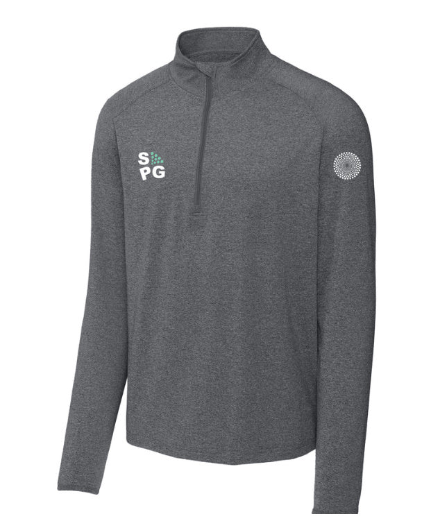 SEEDPG - Sport-Tek Men's Sport-Wick Stretch 1/2-Zip Pullover