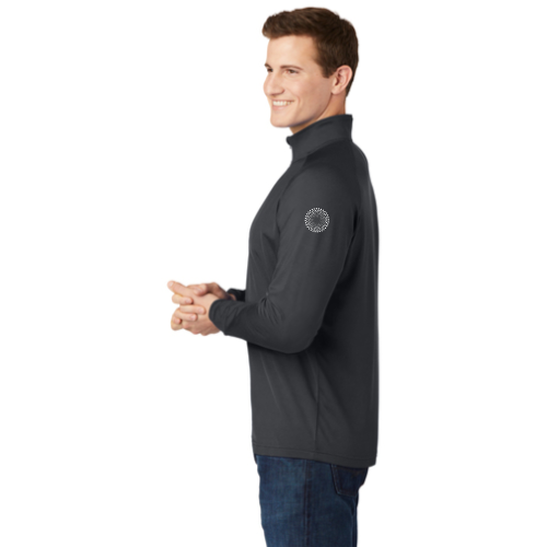 SEEDPG - Sport-Tek Men's Sport-Wick Stretch 1/2-Zip Pullover