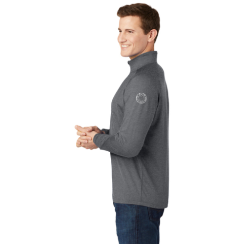 SEEDPG - Sport-Tek Men's Sport-Wick Stretch 1/2-Zip Pullover