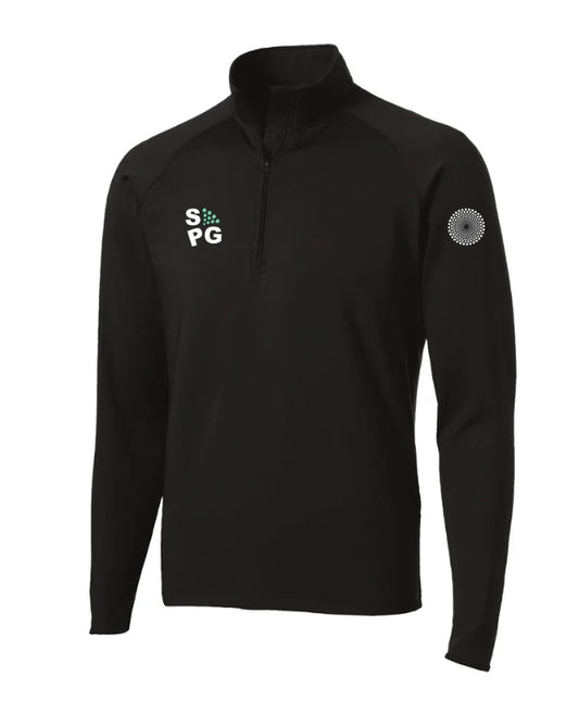 SEEDPG - Sport-Tek Men's Sport-Wick Stretch 1/2-Zip Pullover