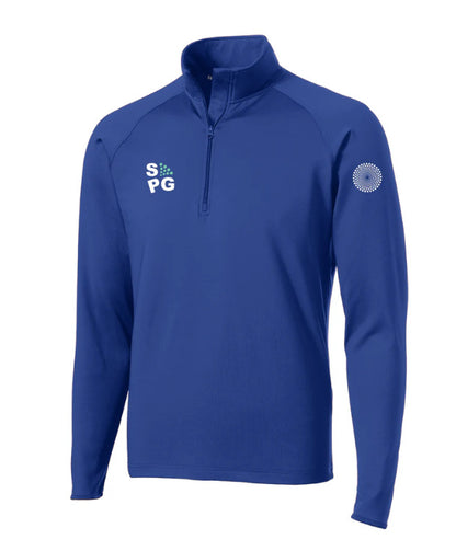 SEEDPG - Sport-Tek Men's Sport-Wick Stretch 1/2-Zip Pullover