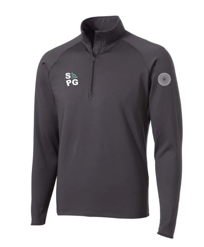SEEDPG - Sport-Tek Men's Sport-Wick Stretch 1/2-Zip Pullover