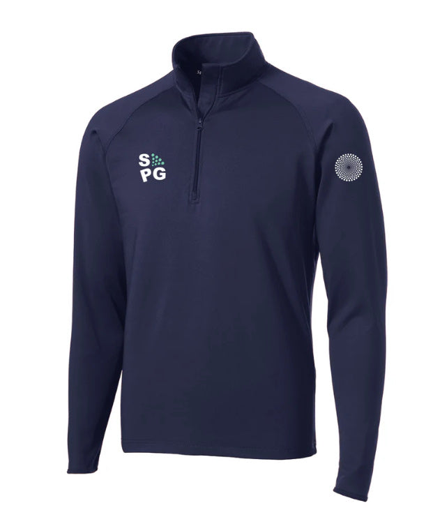 SEEDPG - Sport-Tek Men's Sport-Wick Stretch 1/2-Zip Pullover