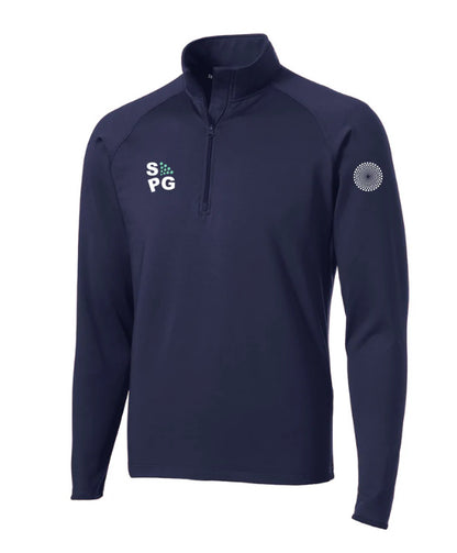 SEEDPG - Sport-Tek Men's Sport-Wick Stretch 1/2-Zip Pullover
