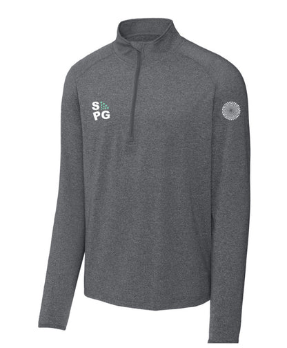 SEEDPG - Sport-Tek Men's Sport-Wick Stretch 1/2-Zip Pullover